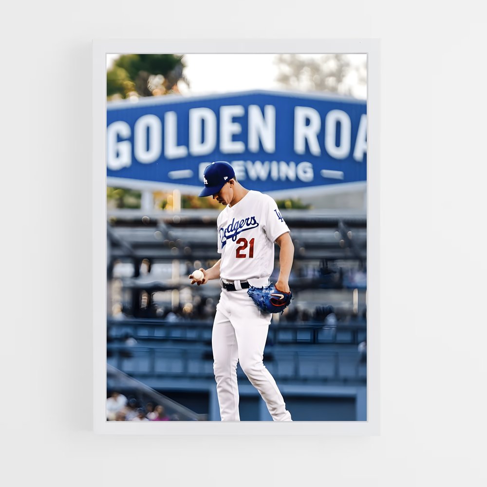 Poster Walker de buehler – affiche Baseball (vue 3)